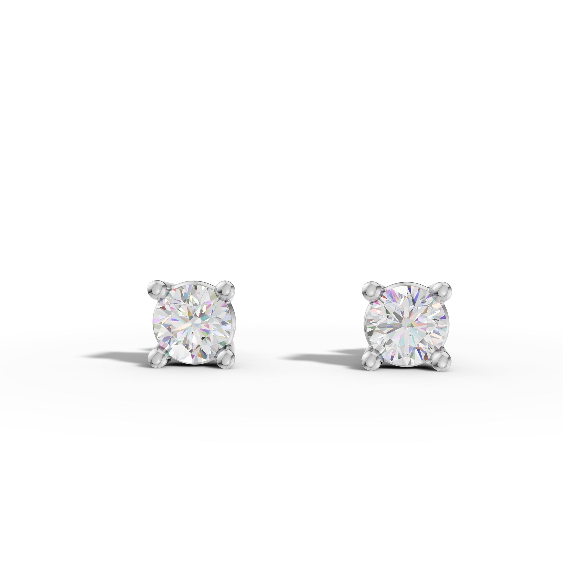 Simple Diamond Studs - 92Five
