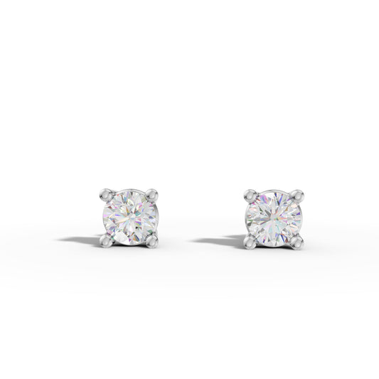 Simple Diamond Studs - 92Five