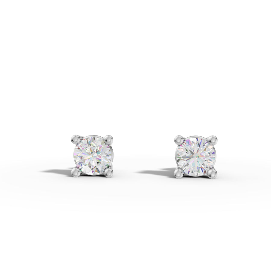 Simple Diamond Studs