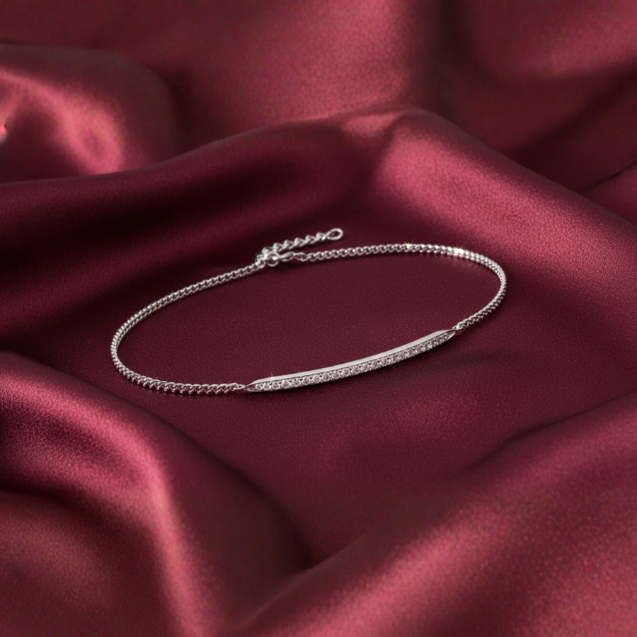 Linear Diamond Bracelet
