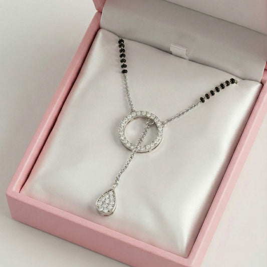Delicate and Lightweight Diamond Mangalsutra