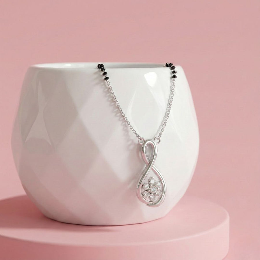 Olga Infinity Delicate Diamond Mangalsutra