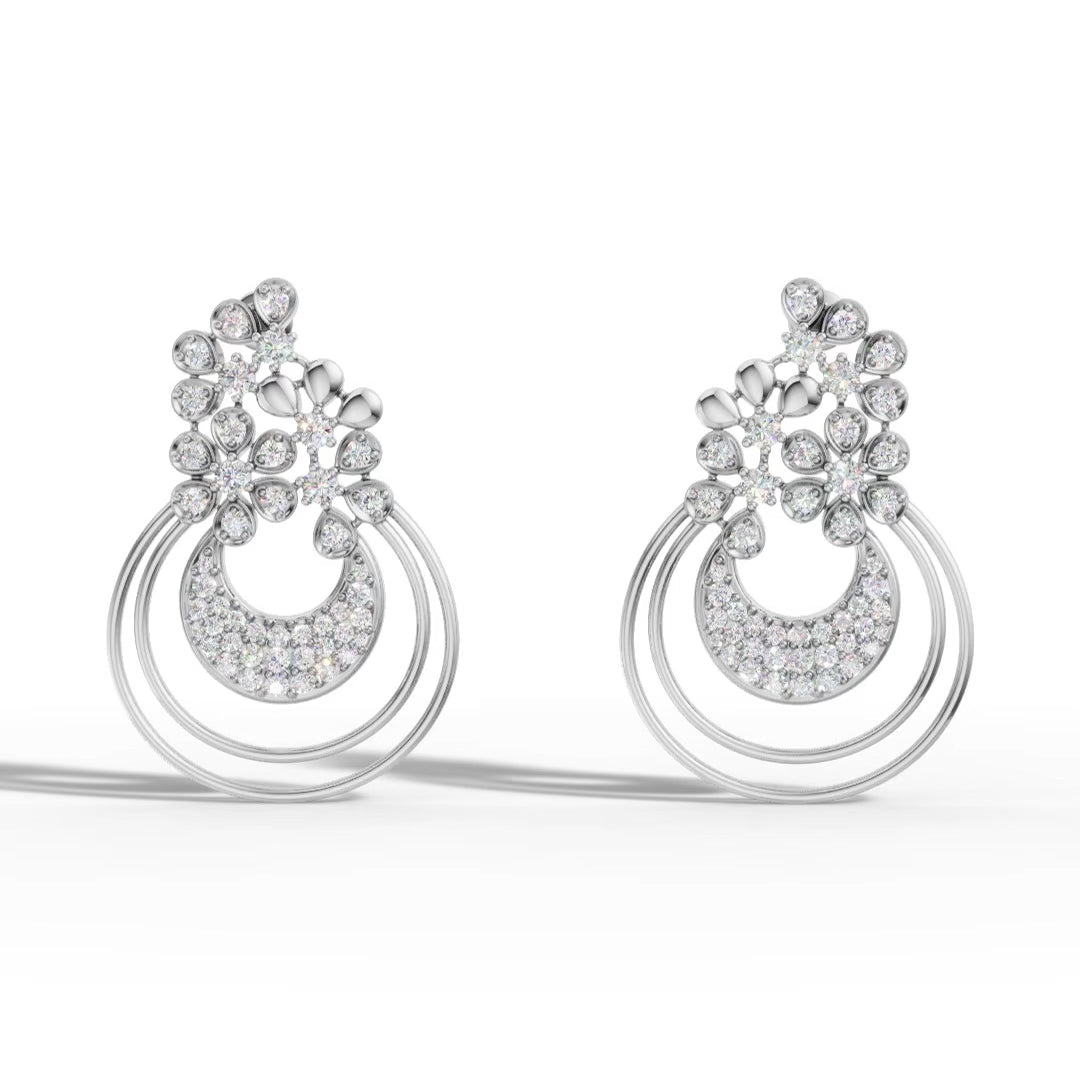 Floral Radiance Earring