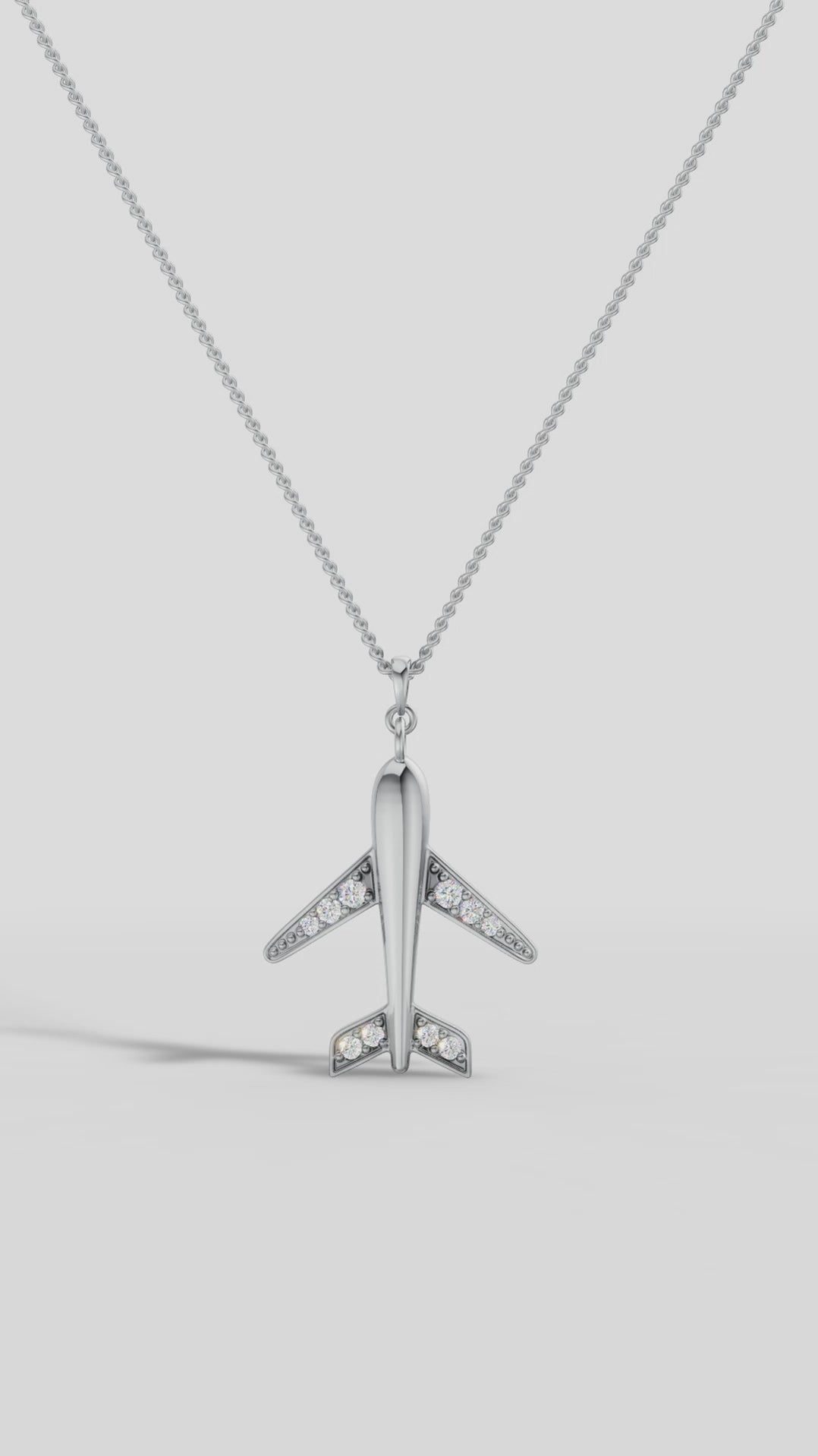 Airplane Charm Pendant