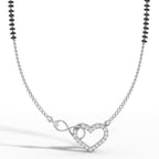 Infinity Heart Diamond Mangalsutra