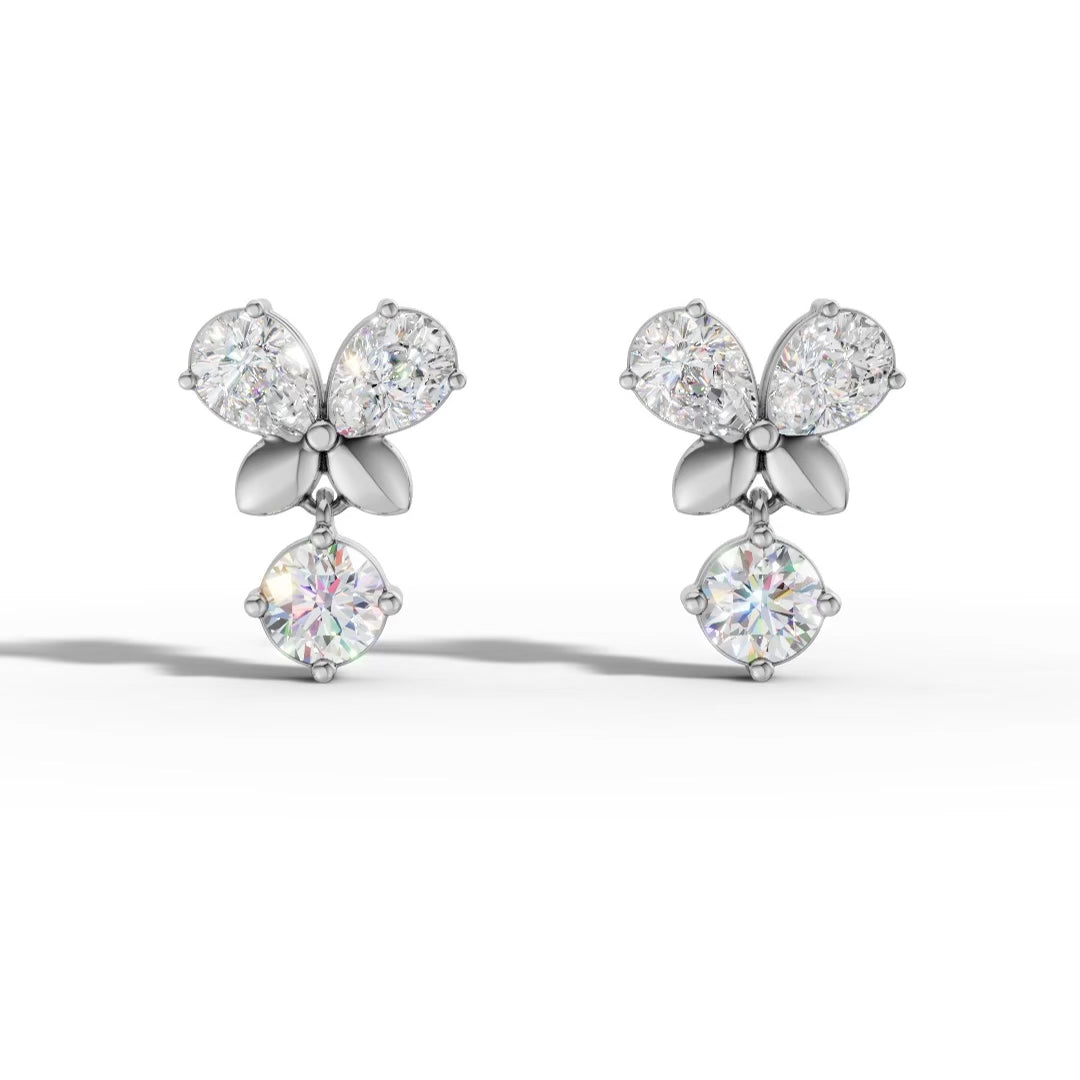 Dainty Bowknot Stud Earrings