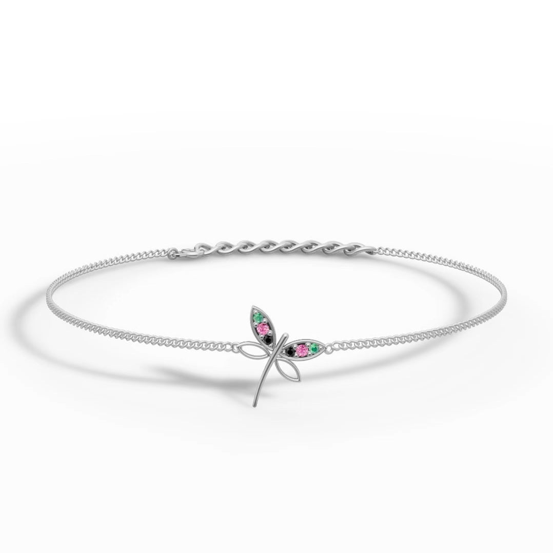 Butterfly Charm Anklet