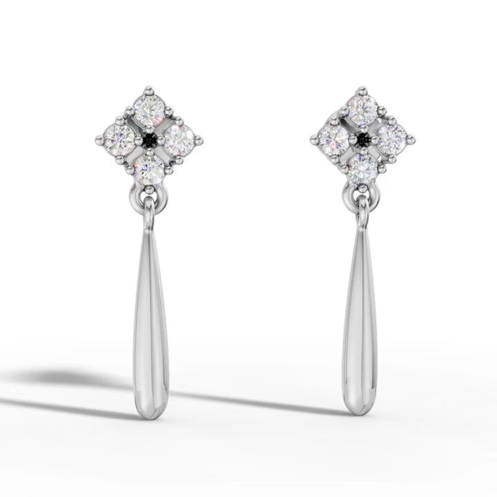 European Snowflake Earrings
