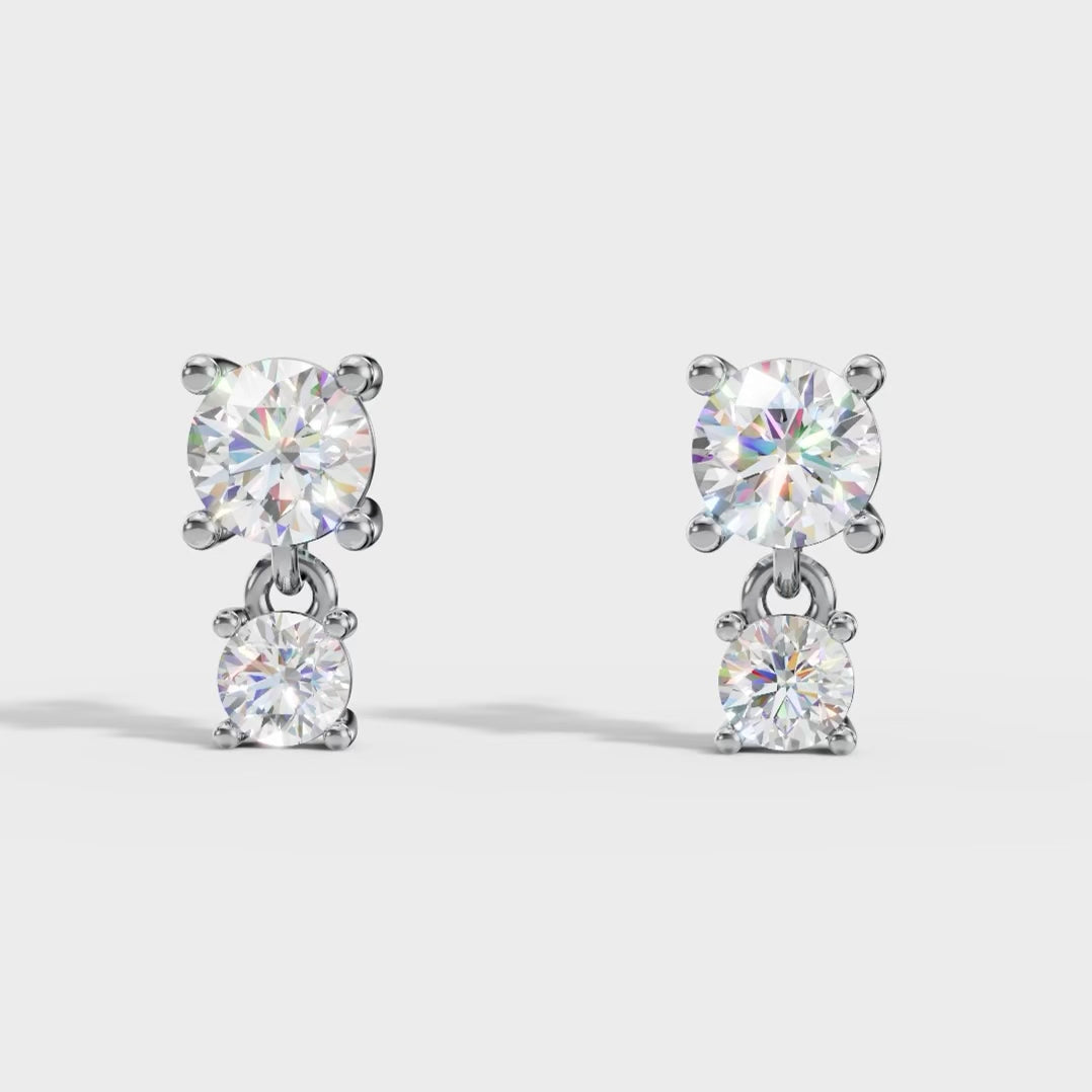 Tiny Dainty Stud Earrings