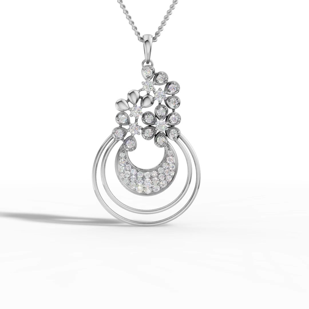 Floral Radiance Pendant