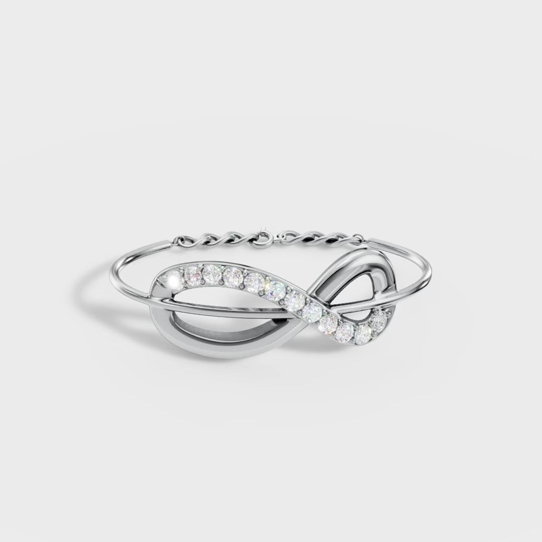 Infinity Silver bracelet