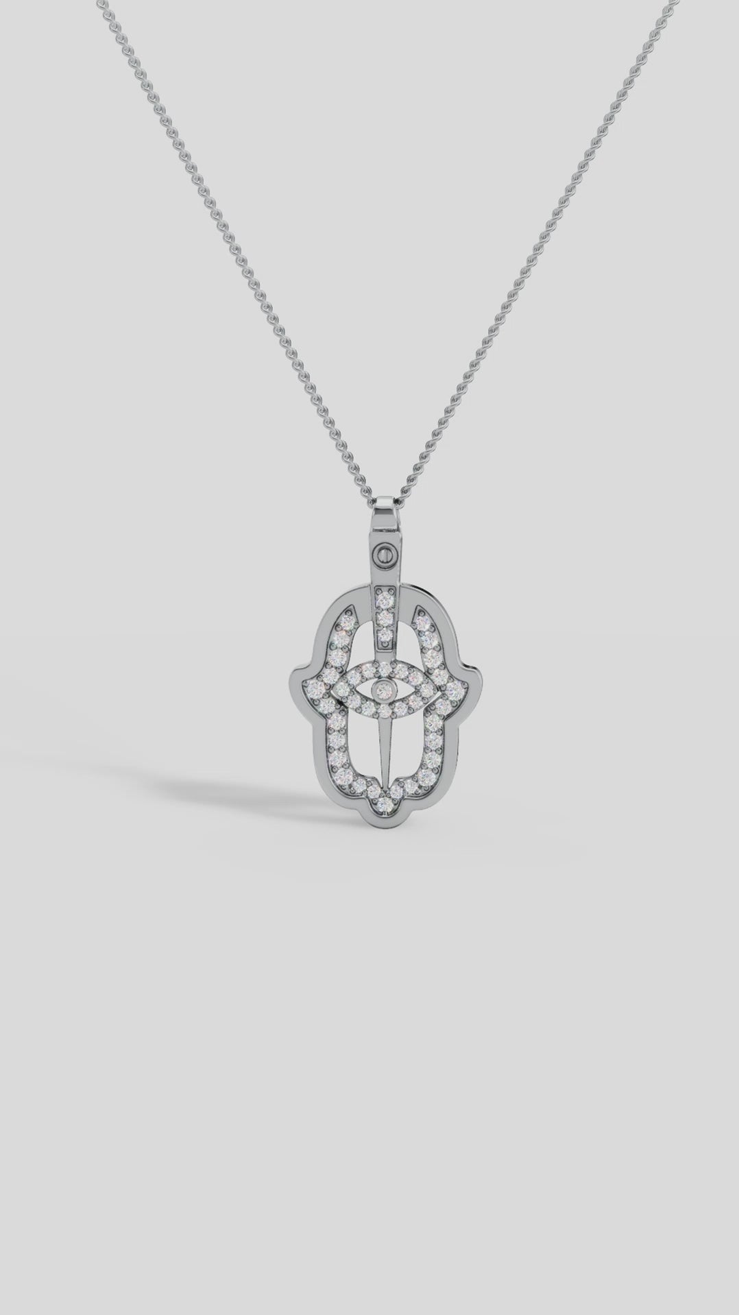 Hamsa Hand Charm Pendant