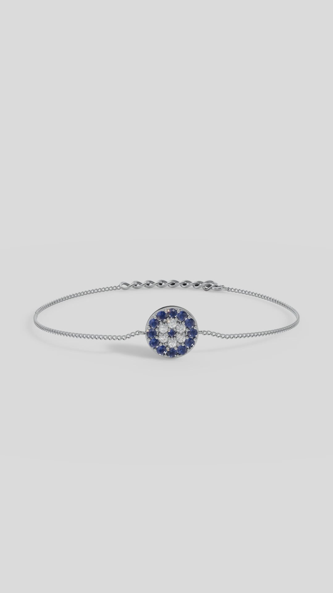 Circular Evil eye Bracelet
