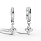 Diamond Dainty Huggies Earrings