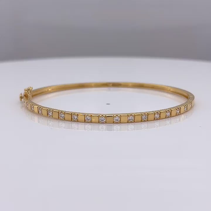 18KT Gold Timeless Spark Bracelet