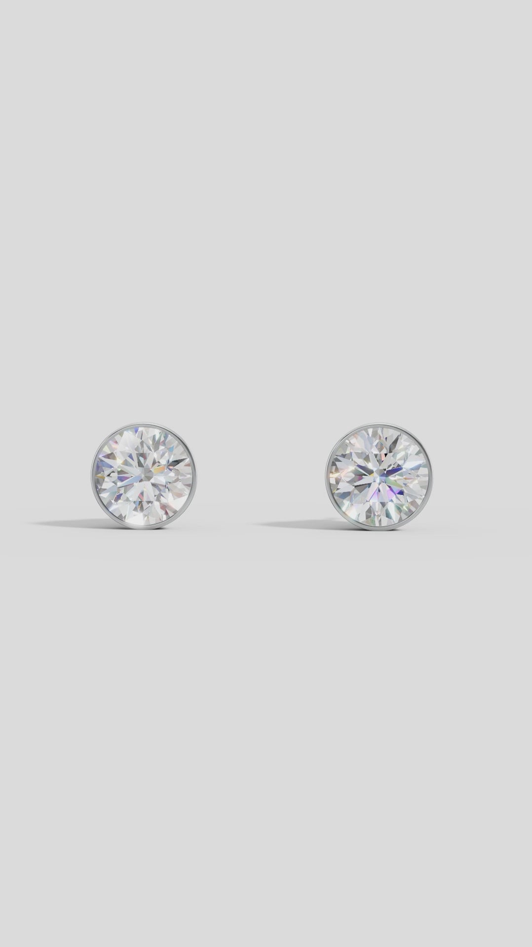 Small Solitaire Studs