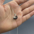 Swan Charm Pendant