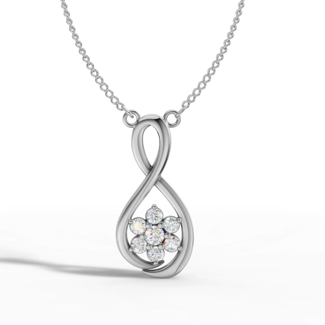 Olga Infinity Delicate Diamond Mangalsutra