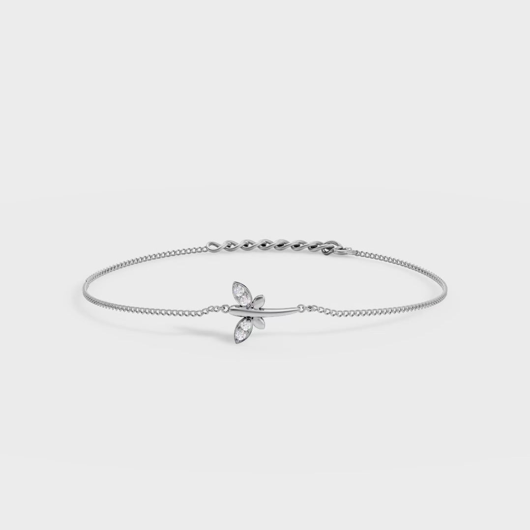 Minimalist Butterfly Bracelet