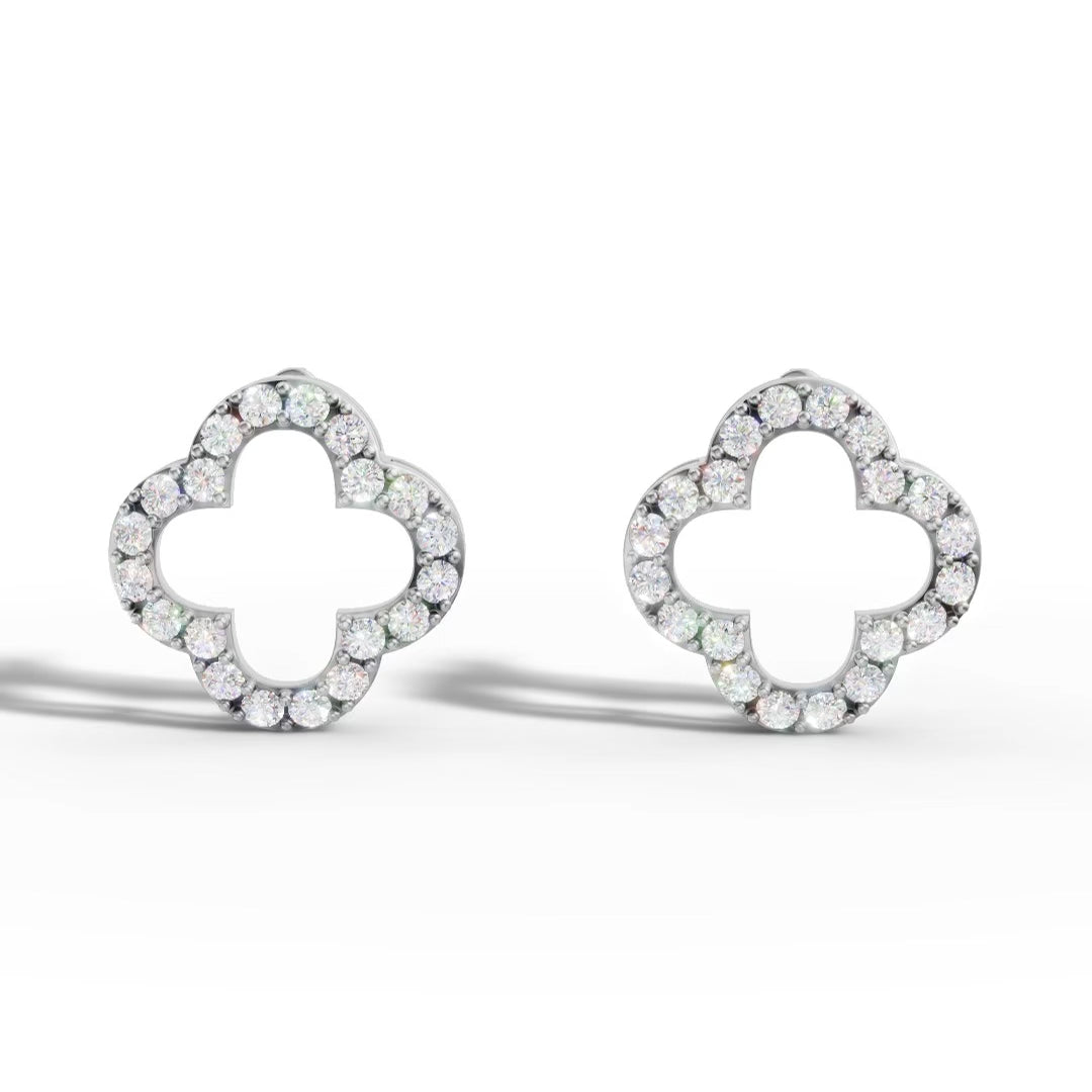 Clover Sparkle Earrings