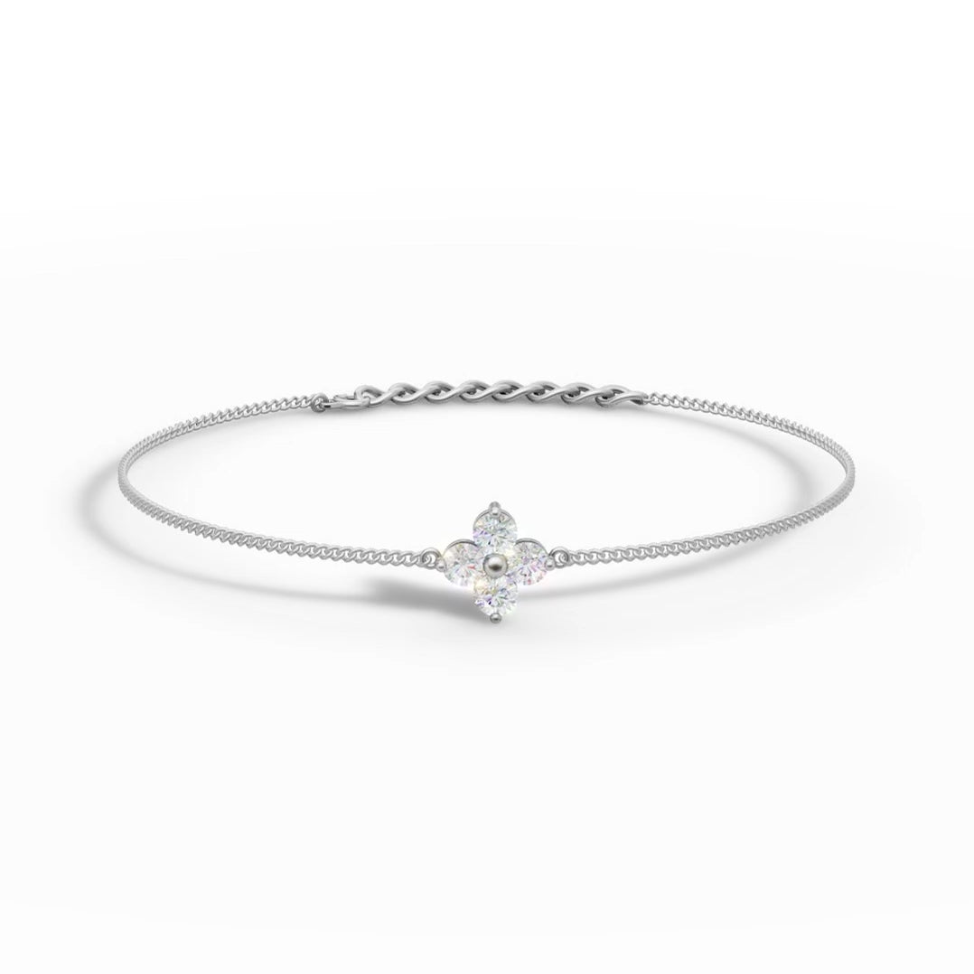Diamond Studded Anklet