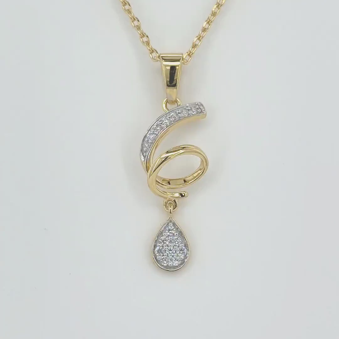 Lucky Six 18K Gold Vermeil Pendant