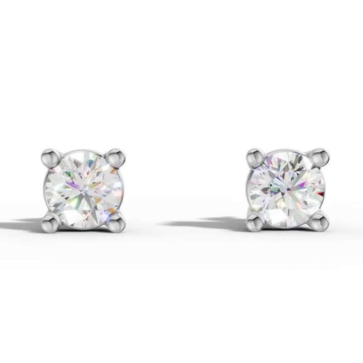 Simple Diamond Studs