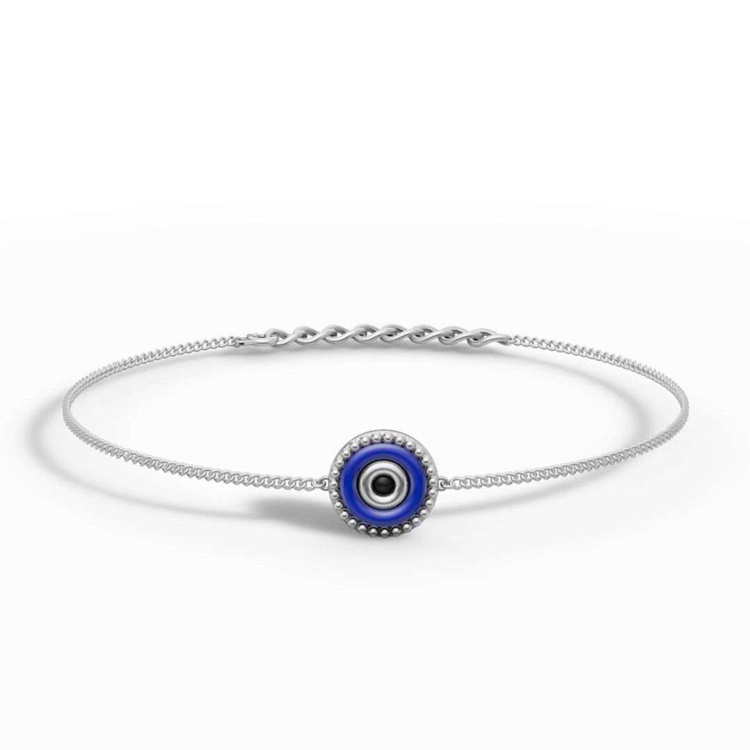 Evil Eye Nazariya Charm Adjustable Anklet