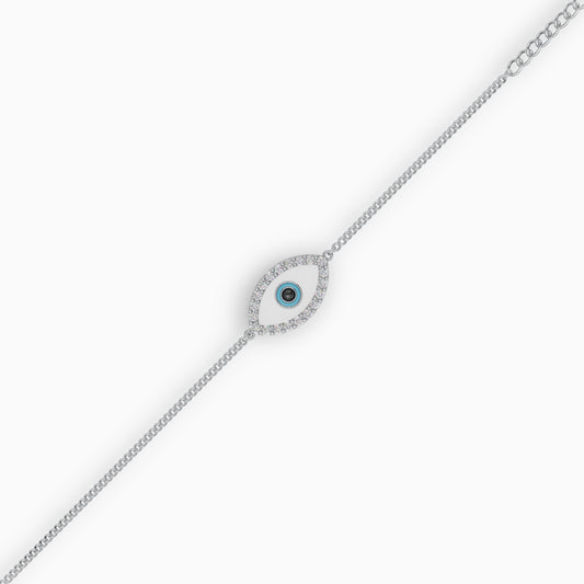 Minimalist Evil Eye Bracelet
