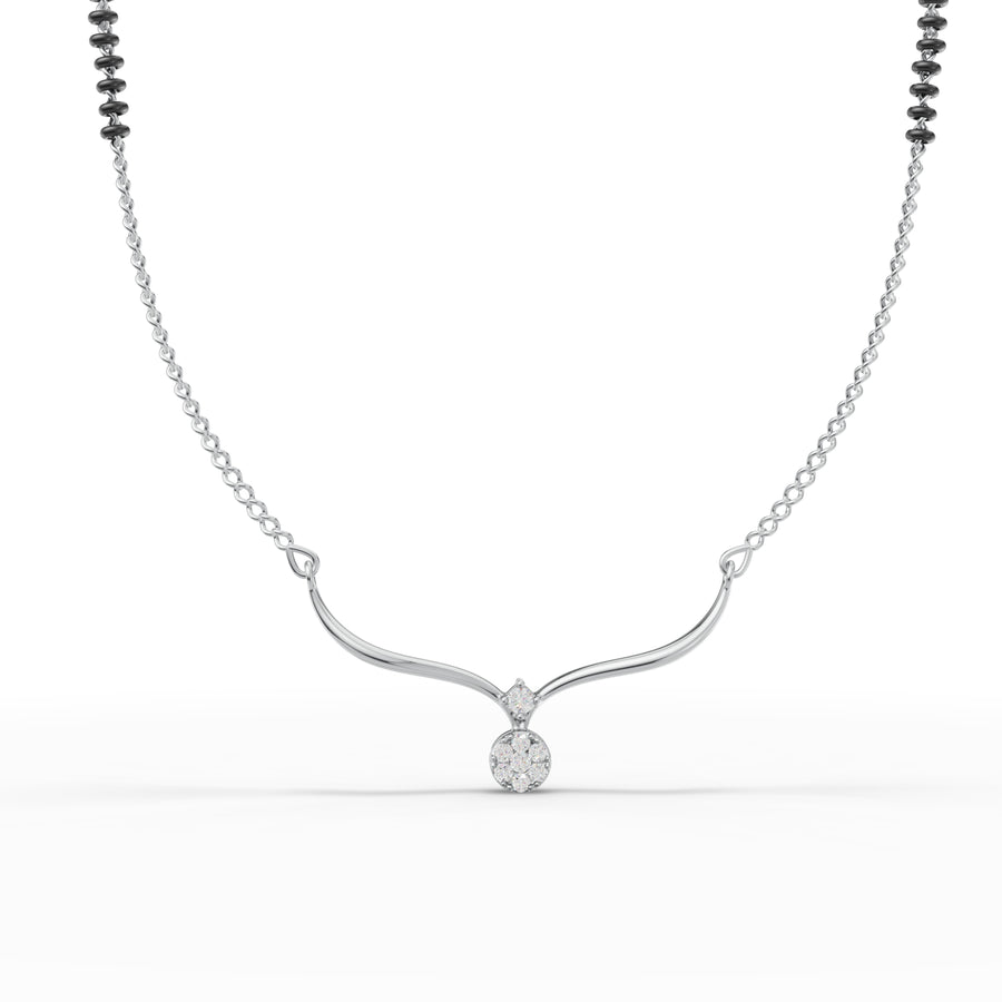 Tanmaniya Diamond Mangalsutra