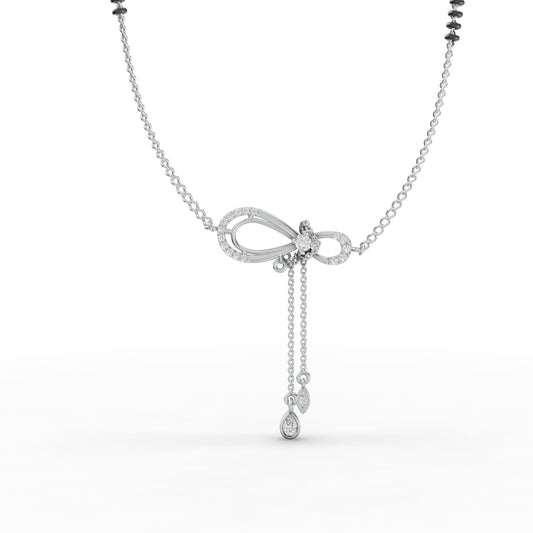 Infinity Love Diamond Mangalsutra - 92Five