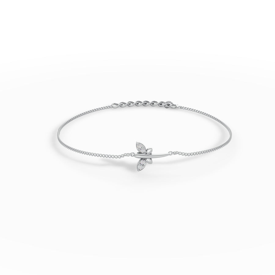Minimalist Butterfly Bracelet