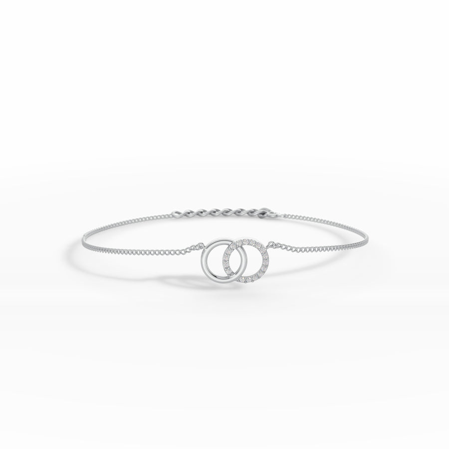 Interlinked Charm Bracelet