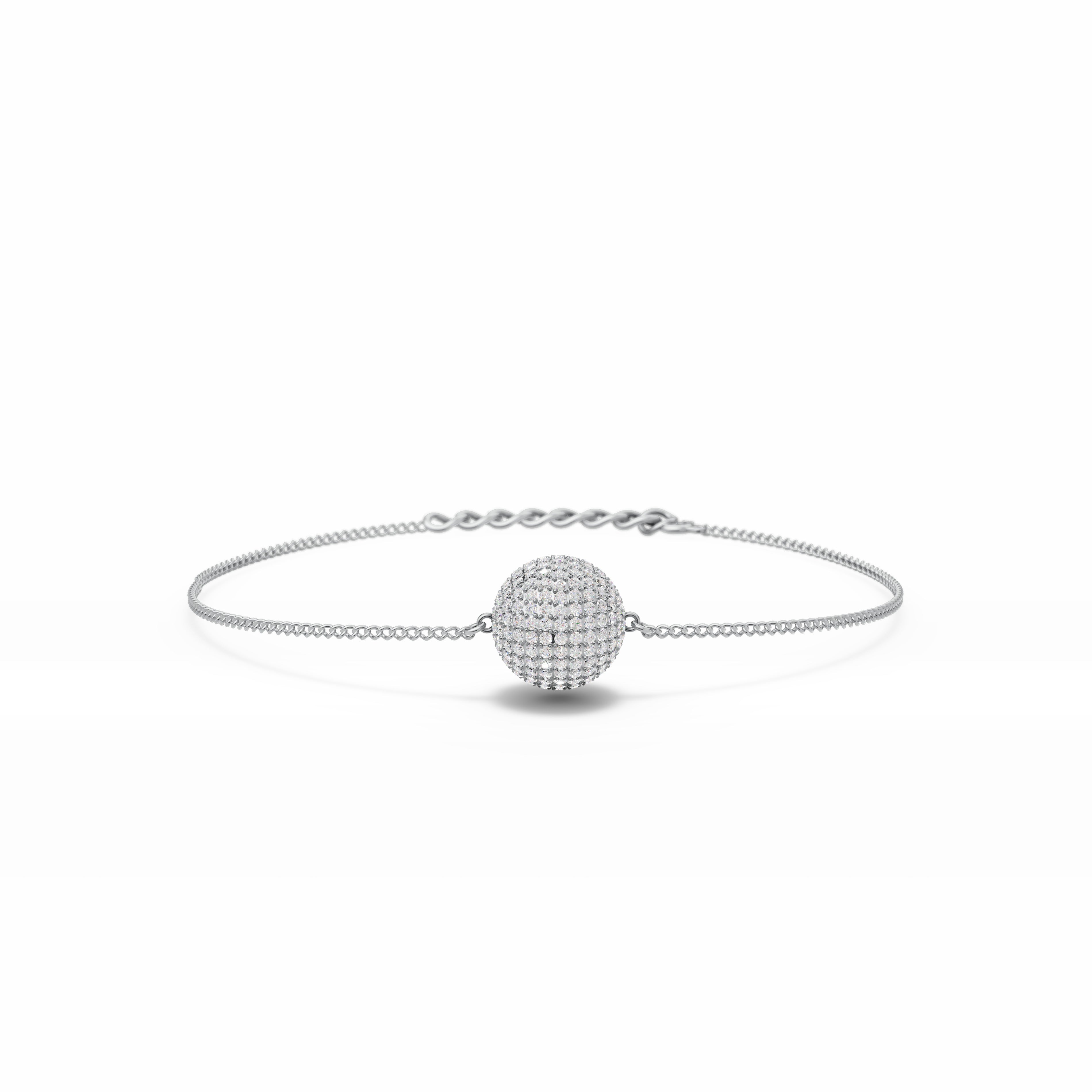 Square Diamond Bracelet - 92Five