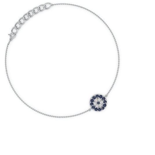 Circular Evil eye Bracelet